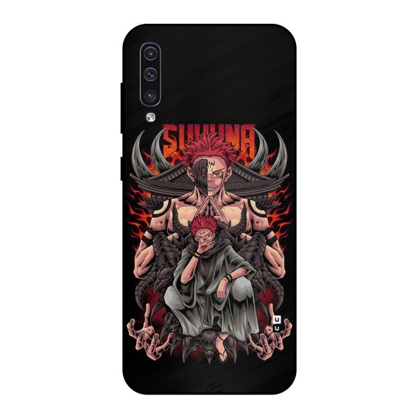 Sakuna King Metal Back Case for Galaxy A50