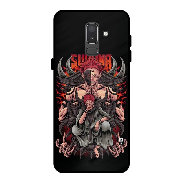 Sakuna King Metal Back Case for Galaxy On8 (2018)