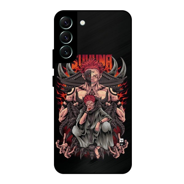 Sakuna King Metal Back Case for Galaxy S22 Plus 5G