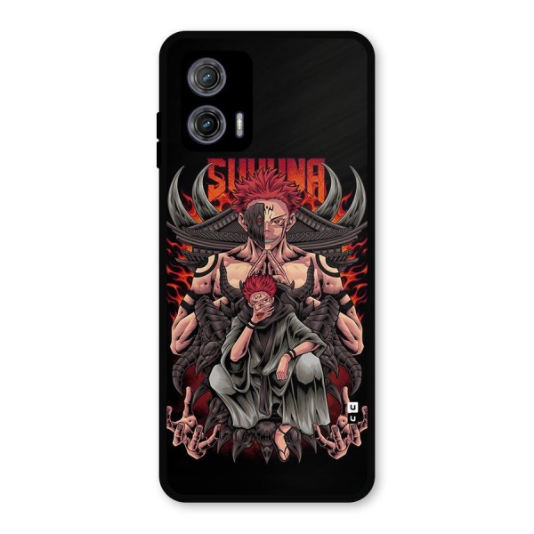 Sakuna King Metal Back Case for Moto G73