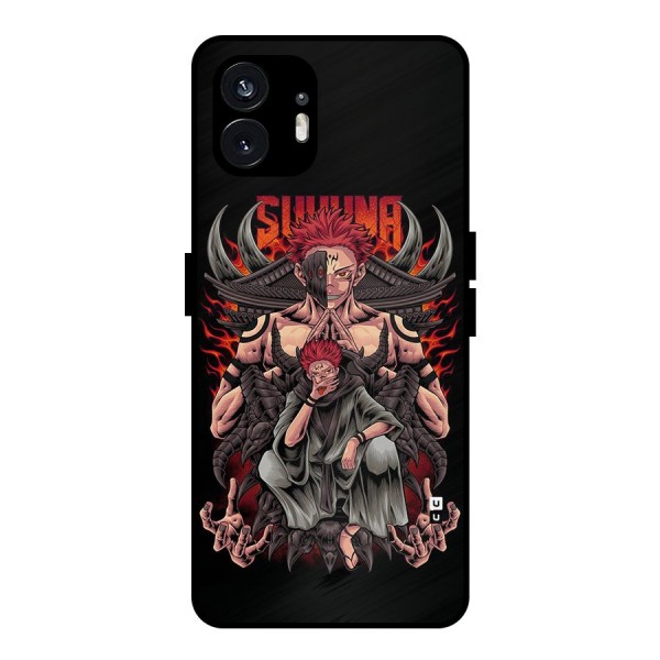 Sakuna King Metal Back Case for Nothing Phone 2