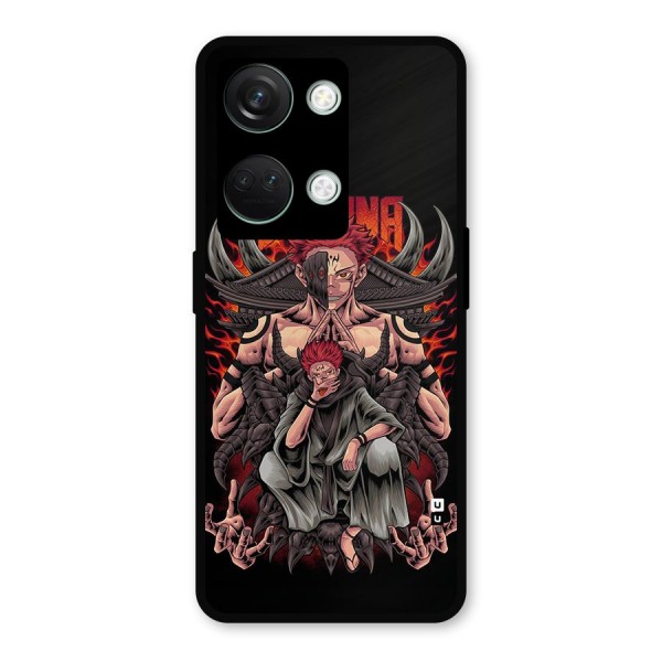 Sakuna King Metal Back Case for OnePlus Nord 3