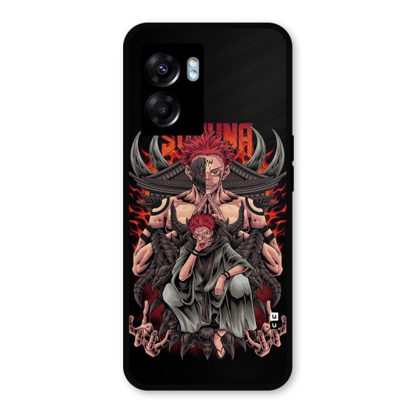 Sakuna King Metal Back Case for Oppo K10 (5G)