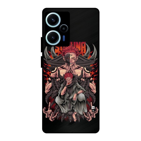 Sakuna King Metal Back Case for Poco F5