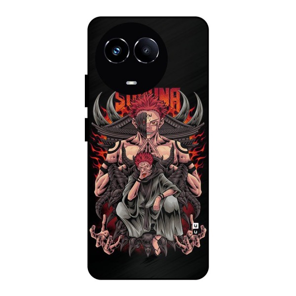 Sakuna King Metal Back Case for Realme 11 5G