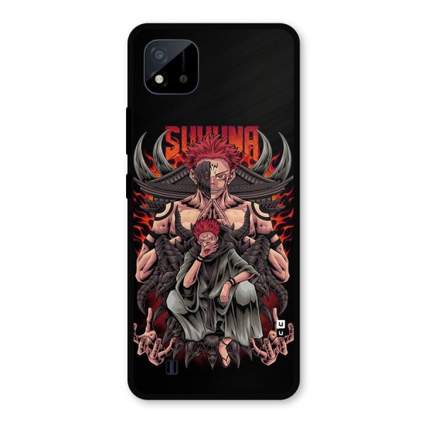 Sakuna King Metal Back Case for Realme C11 2021