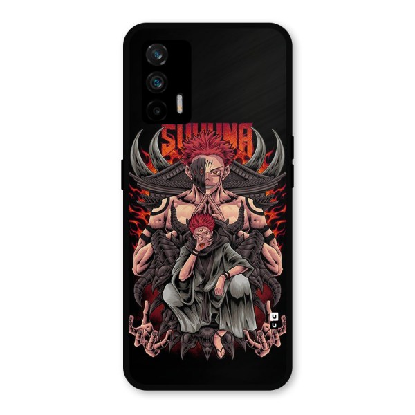 Sakuna King Metal Back Case for Realme GT 5G