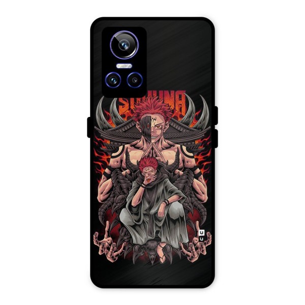 Sakuna King Metal Back Case for Realme GT Neo 3