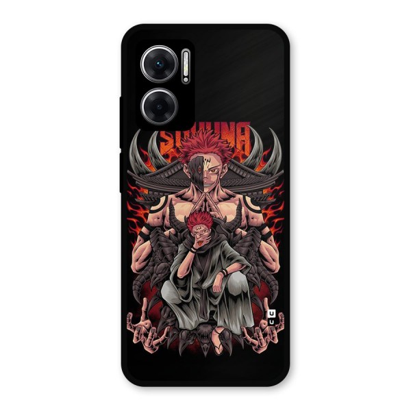 Sakuna King Metal Back Case for Redmi 11 Prime 5G