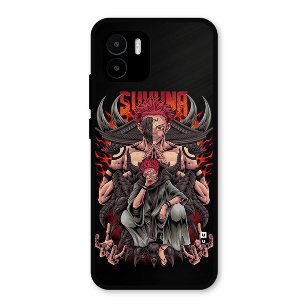 Sakuna King Metal Back Case for Redmi A1