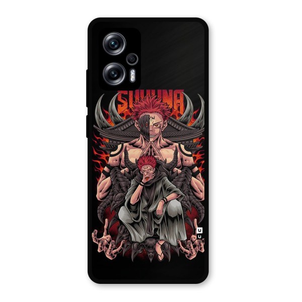 Sakuna King Metal Back Case for Redmi K50i