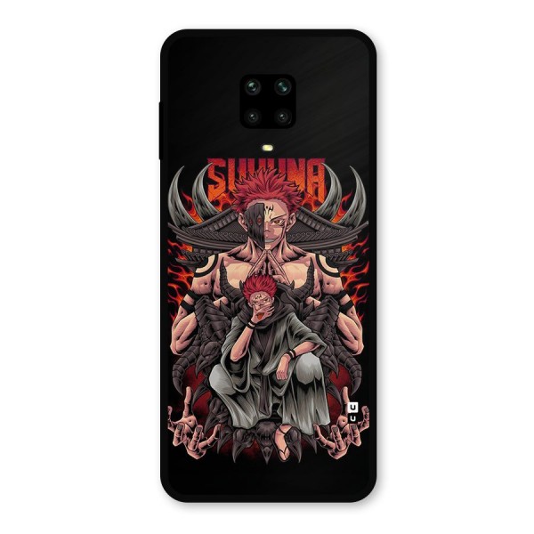 Sakuna King Metal Back Case for Redmi Note 10 Lite