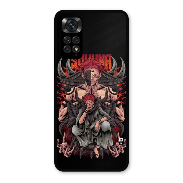 Sakuna King Metal Back Case for Redmi Note 11