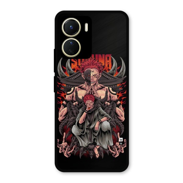 Sakuna King Metal Back Case for Vivo T2x