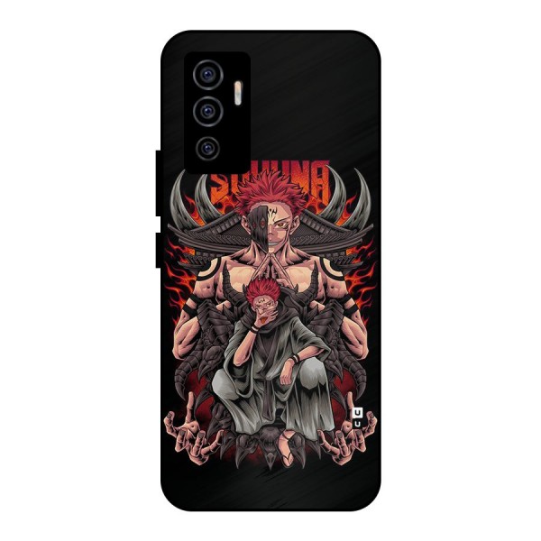 Sakuna King Metal Back Case for Vivo V23e