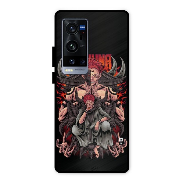 Sakuna King Metal Back Case for Vivo X60 Pro Plus