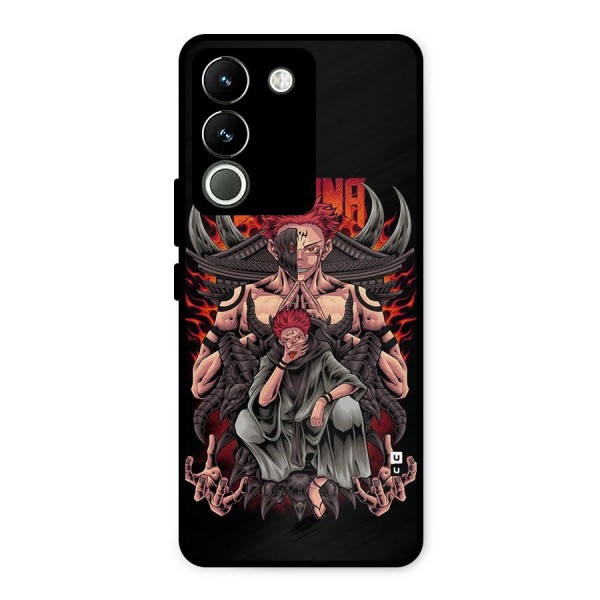 Sakuna King Metal Back Case for Vivo Y200