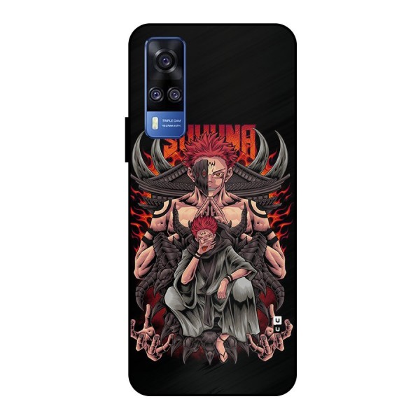 Sakuna King Metal Back Case for Vivo Y51