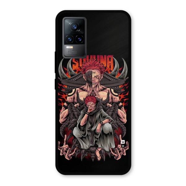 Sakuna King Metal Back Case for Vivo Y73