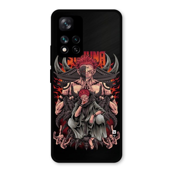 Sakuna King Metal Back Case for Xiaomi 11i Hypercharge 5G