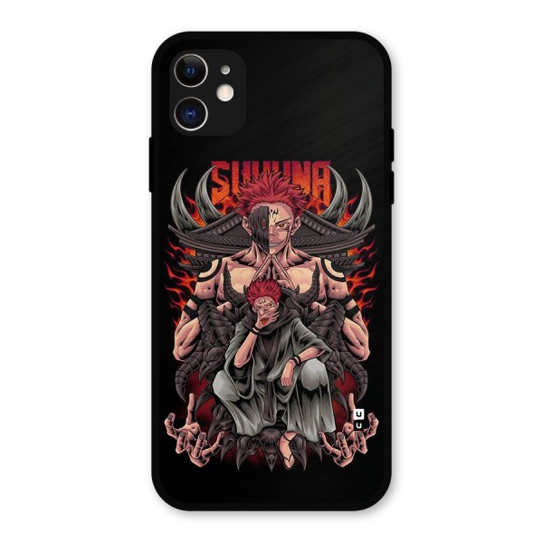 Sakuna King Metal Back Case for iPhone 11