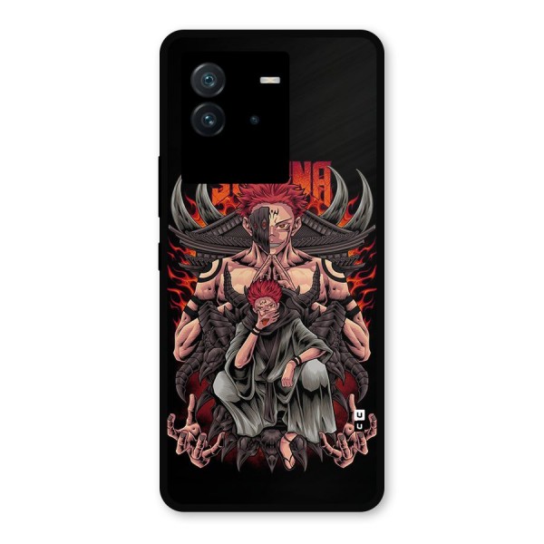 Sakuna King Metal Back Case for iQOO Neo 6 5G