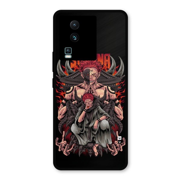 Sakuna King Metal Back Case for iQOO Neo 7