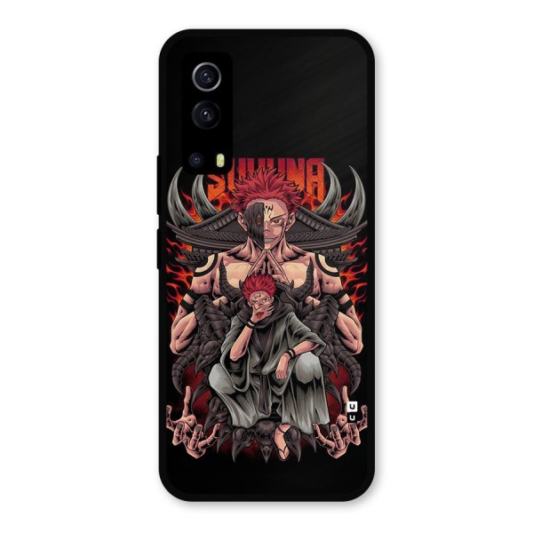 Sakuna King Metal Back Case for iQOO Z3