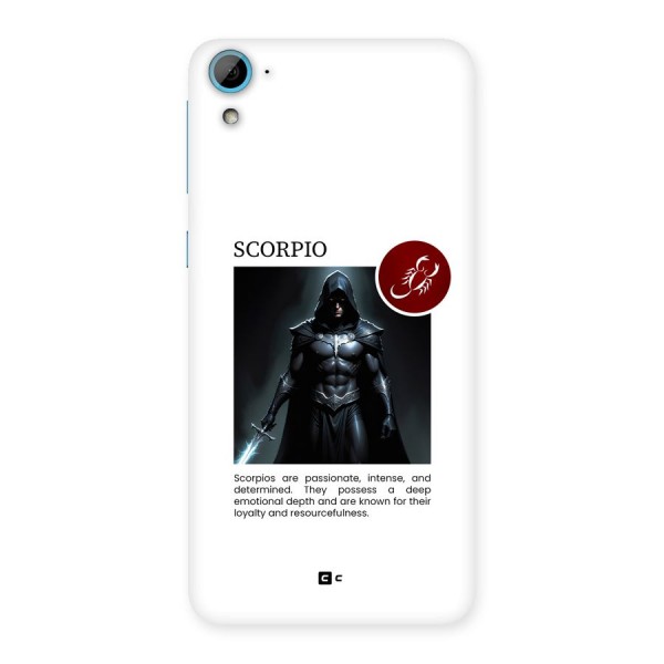 Sane Scorpio Back Case for Desire 826