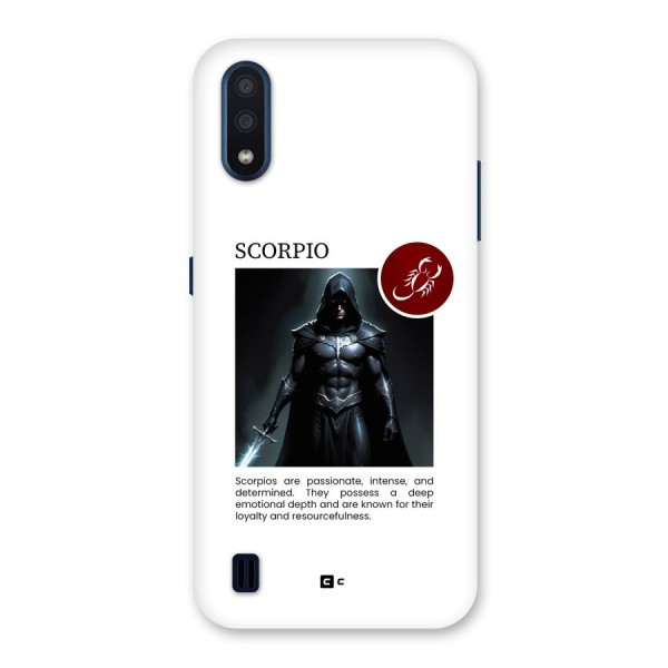 Sane Scorpio Back Case for Galaxy M01