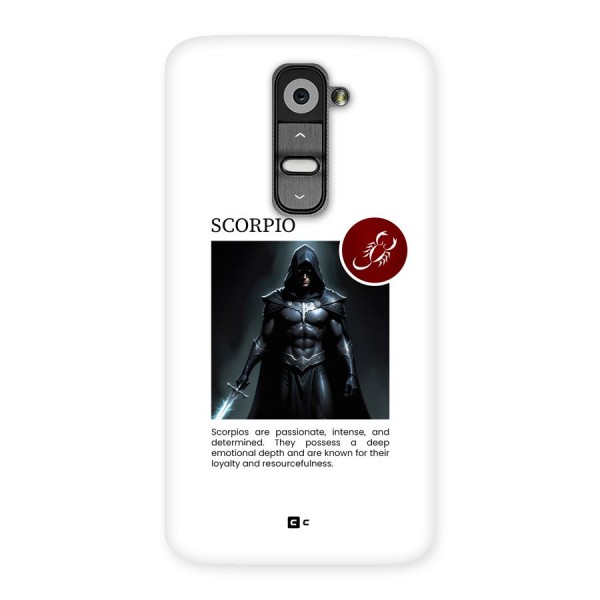 Sane Scorpio Back Case for LG G2