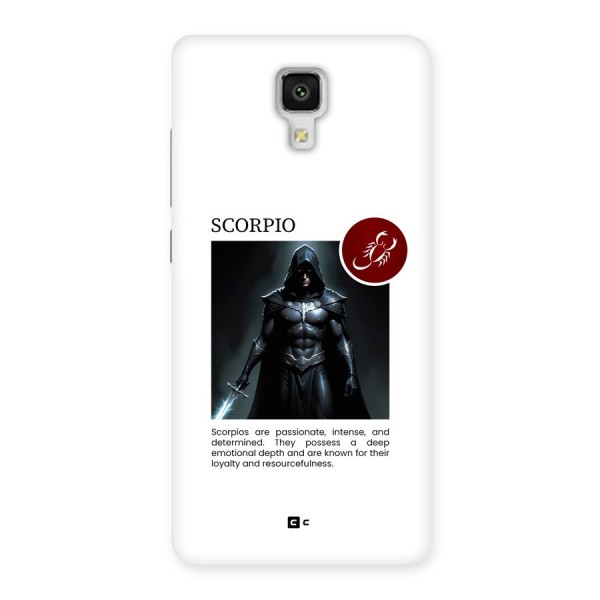 Sane Scorpio Back Case for Mi4