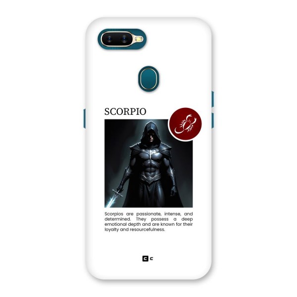 Sane Scorpio Back Case for Oppo A11k