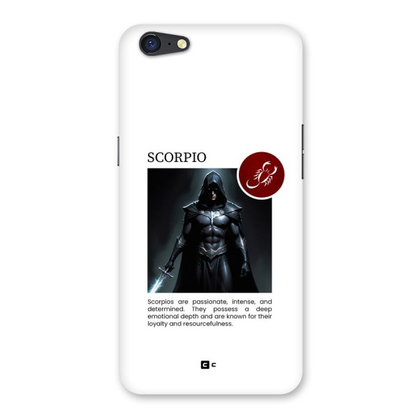 Sane Scorpio Back Case for Oppo A71