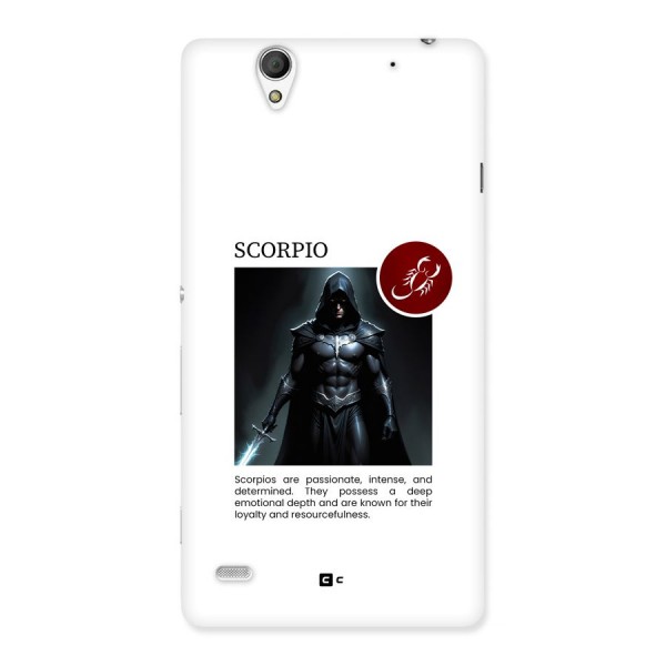 Sane Scorpio Back Case for Xperia C4