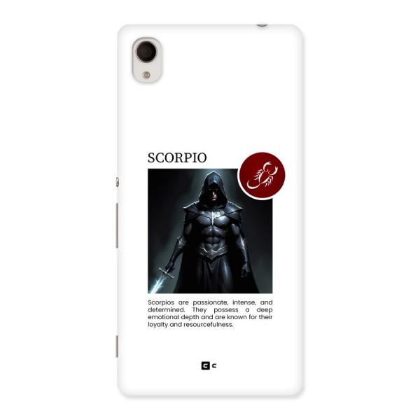 Sane Scorpio Back Case for Xperia M4