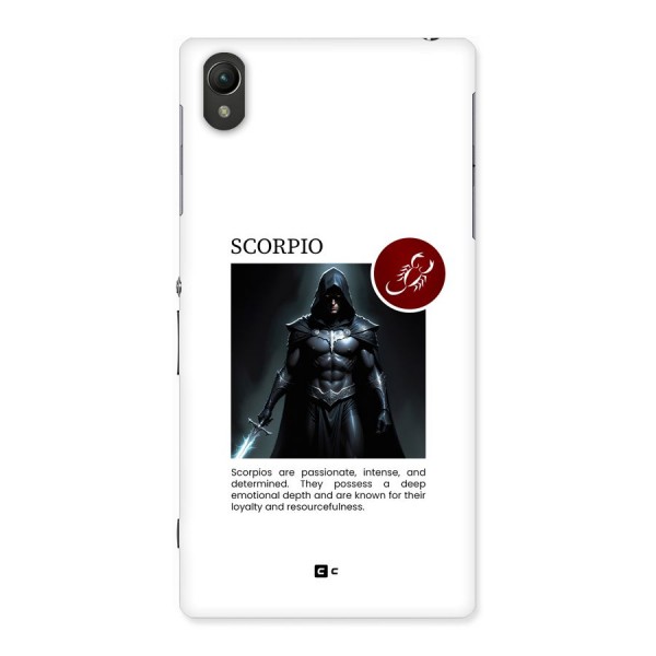 Sane Scorpio Back Case for Xperia Z1