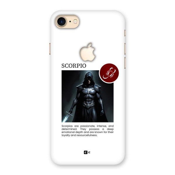 Sane Scorpio Back Case for iPhone 7 Apple Cut