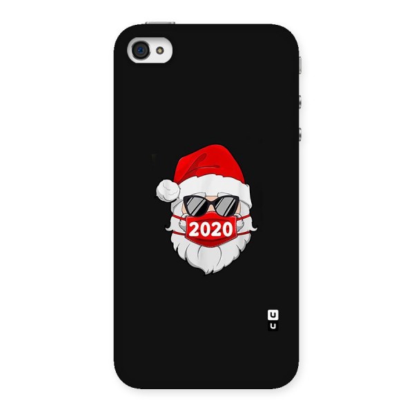 Santa 2020 Back Case for iPhone 4 4s