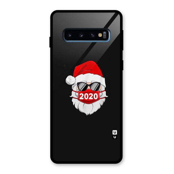 Santa 2020 Glass Back Case for Galaxy S10