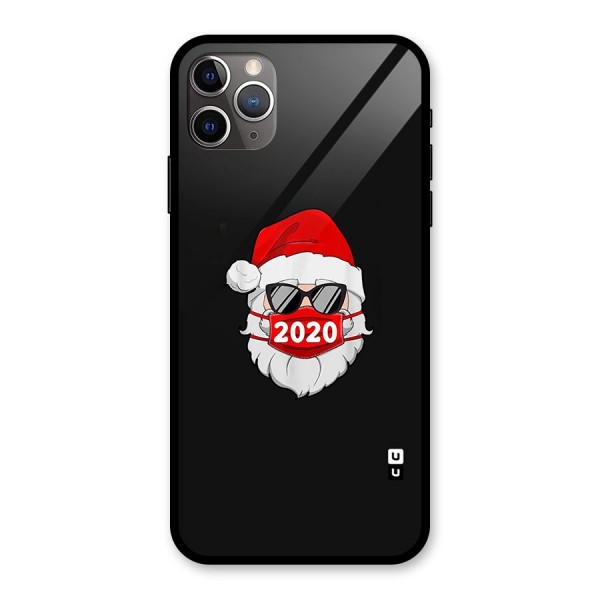 Santa 2020 Glass Back Case for iPhone 11 Pro Max