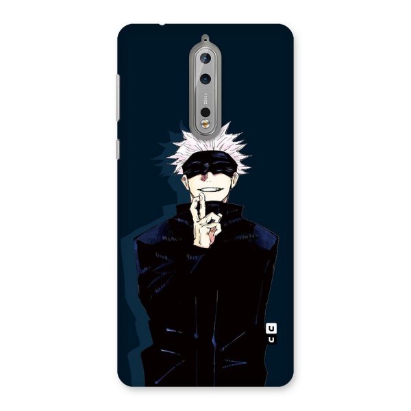 Satoru Gojo Back Case for Nokia 8