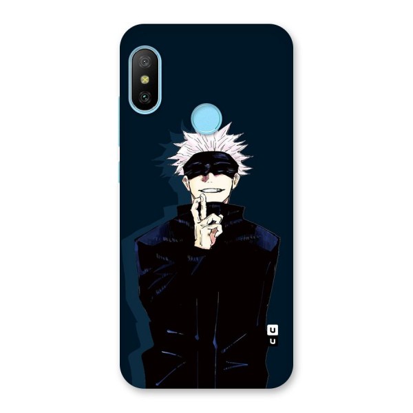 Satoru Gojo Back Case for Redmi 6 Pro