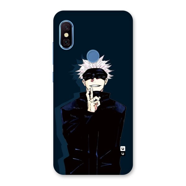 Satoru Gojo Back Case for Redmi Note 6 Pro