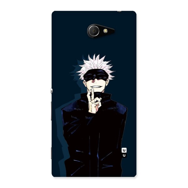 Satoru Gojo Back Case for Xperia M2