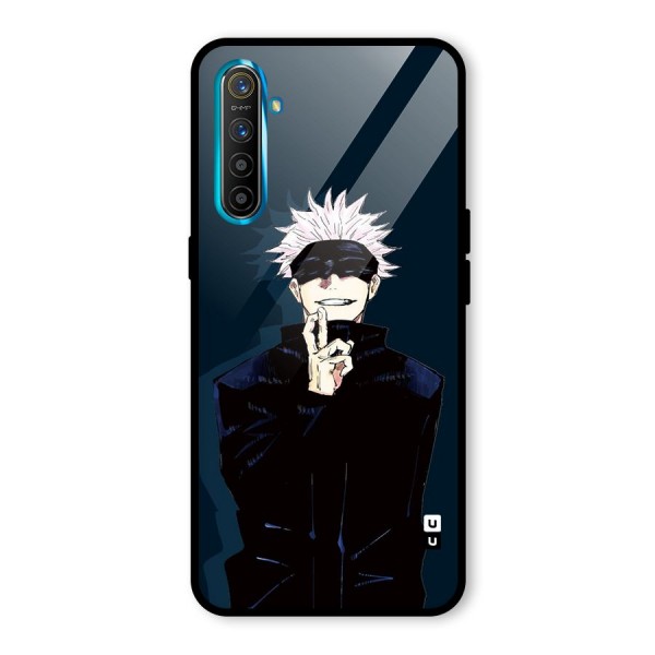 Satoru Gojo Glass Back Case for Realme XT