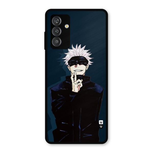 Satoru Gojo Metal Back Case for Galaxy F13