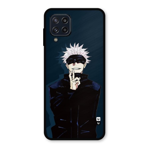 Satoru Gojo Metal Back Case for Galaxy M32