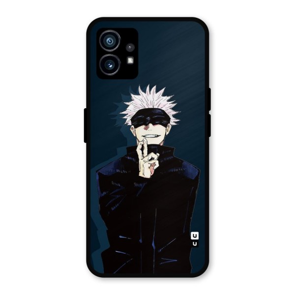 Satoru Gojo Metal Back Case for Nothing Phone 1