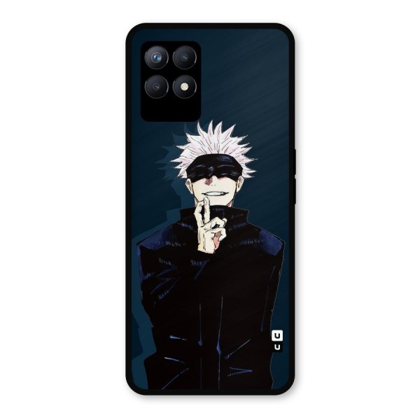 Satoru Gojo Metal Back Case for Realme 8i